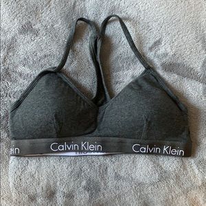 Calvin Klein Lightly Lined V-Neck Bralette